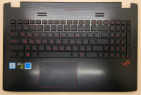 Топкейс с клавиатурой для Asus GL552V (разбор)