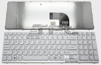 <!--Клавиатура для Sony SVE15 (белая)-->