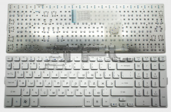 <!--Клавиатура для Acer 5943G (серебро)-->