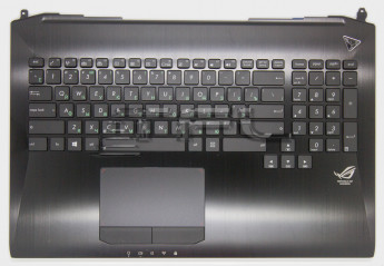 <!--Клавиатура для Asus G750J, с корпусом и подсветкой, 90NB00M1-R31RU0-->