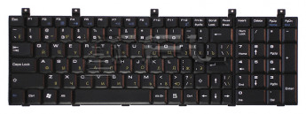 <!--Клавиатура для ноутбука Roverbook Explorer W700 wh (черная)-->