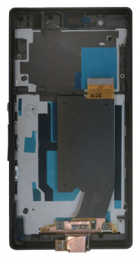 <!--Модуль (матрица + тачскрин) для Sony Xperia Z с рамкой (черный)-->