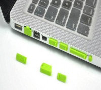 Заглушки для ноутбука (зелёные)