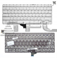 <!--Клавиатура для ноутбука Apple A1342 13,3&quot; плоский Enter (белая) -->