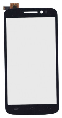 Сенсорное стекло (тачскрин) для Prestigio MultiPhone 7600 DUO (черный)