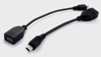 OTG кабель miniUSB-USB