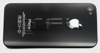 Задняя крышка для Apple iPhone 4S, черная (оригинал)