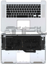 <!--Клавиатура для ноутбука Apple MacBook Pro A1398 с корпусом (2012, Early 2013)-->