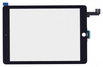<!--Сенсорное стекло (тачскрин) для iPad Air 2 (черный)-->
