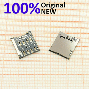 Разъём MICROSIM SOCKET 10P SMT