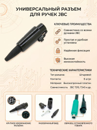 Разъём для ручки JBC C115 C210 C245