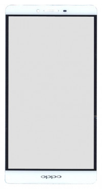 <!--Сенсорное стекло (тачскрин) для Oppo R7 Plus (белый)-->