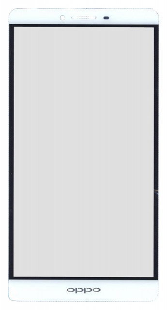 <!--Сенсорное стекло (тачскрин) для Oppo R7 Plus (белый)-->