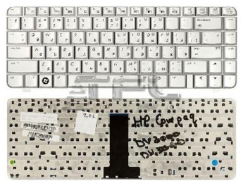 <!--Клавиатура для ноутбука HP Pavilion dv2000, HP Compaq Presario V3000 (серебро)-->