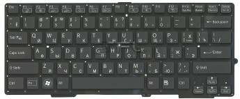<!--Клавиатура для ноутбука SONY SVS13 SVE13 с подсветкой (черная)-->