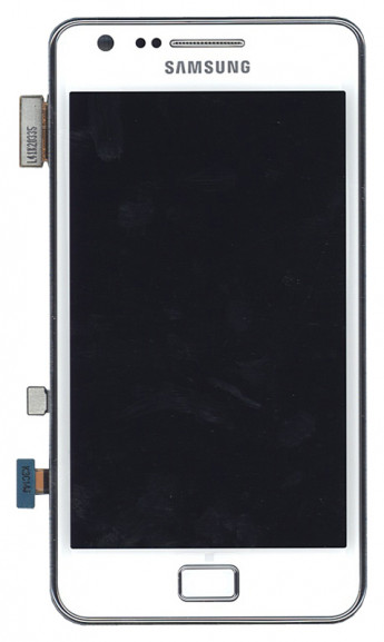 <!--Модуль (матрица + тачскрин) для Samsung Galaxy S2 GT-I9100 с рамкой (белый)-->