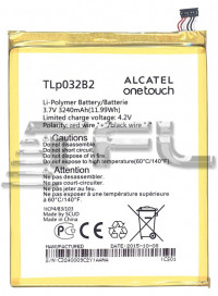 <!--Аккумуляторная батарея TLp032B2 для Alcatel One Touch POP 7 (P310A)-->