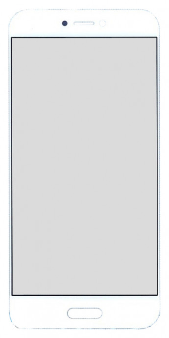 <!--Сенсорное стекло (тачскрин) для Xiaomi Mi5C (белый)-->