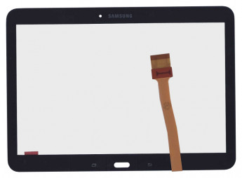 <!--Сенсорное стекло (тачскрин) Samsung Galaxy Tab 4 10.1 SM-T530 (черный) -->