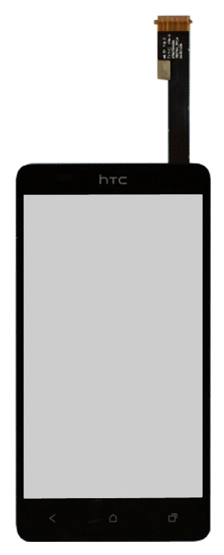 <!--Сенсорное стекло (тачскрин) для HTC One SU T528w (черный)-->
