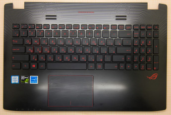 <!--Топкейс с клавиатурой для Asus GL552V (разбор)-->
