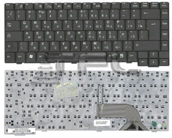 <!--Клавиатура для ноутбука Fujitsu-Siemens Siemens Amilo M6450 M6450G (черная)-->