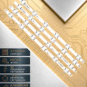 <!--Светодиодная LED подсветка 49″ V17 ART3 2863 REV0.2 для LG-->