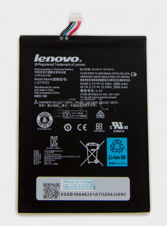 <!--Аккумулятор L12T1P33 для Lenovo A1000 A3300-->