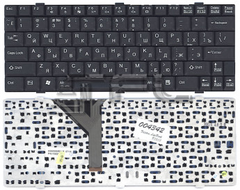 <!--Клавиатура для ноутбука Fujitsu-Siemens LifeBook P7010 (черная)-->