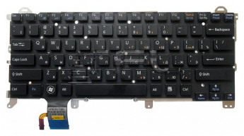 <!--Клавиатура для ноутбука Sony Vaio VPCZ VPC-Z1 (черная)-->