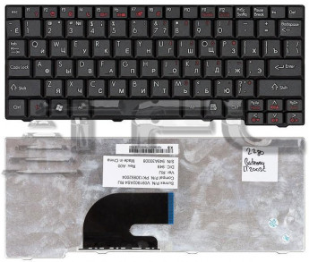 <!--Клавиатура для ноутбука Gateway LT2003C (черная)-->