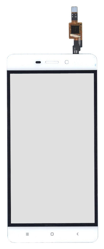 <!--Сенсорное стекло (тачскрин) для Xiaomi Redmi 4 (белый)-->