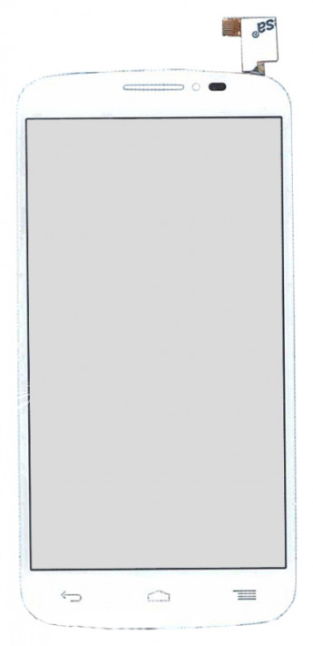 <!--Сенсорное стекло (тачскрин) для Alcatel One Touch Pop C7 7041D (белый)-->