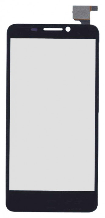 <!--Сенсорное стекло (тачскрин) для Alcatel One Touch Idol 6030D (черный)-->