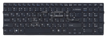 <!--Клавиатура для ноутбука Sony Vaio VPC-EB без рамки (черная)-->