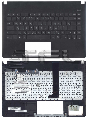 <!--Клавиатура для ноутбука Asus X401 с корпусом (черная)-->