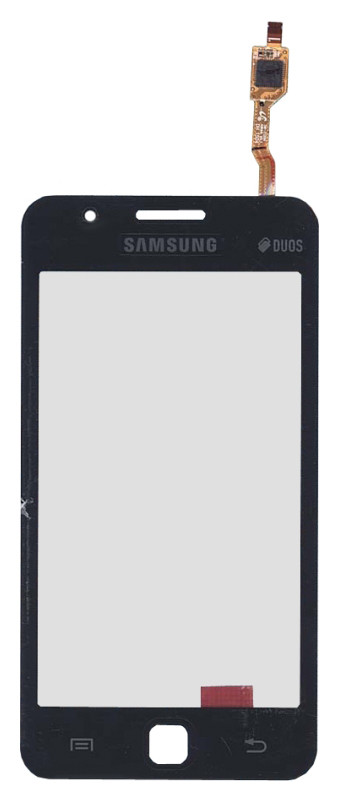 <!--Сенсорное стекло (тачскрин) для Samsung Z1 SM-Z130H (черный)-->