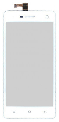 <!--Сенсорное стекло (тачскрин) для Oppo Mirror R819 (белый)-->
