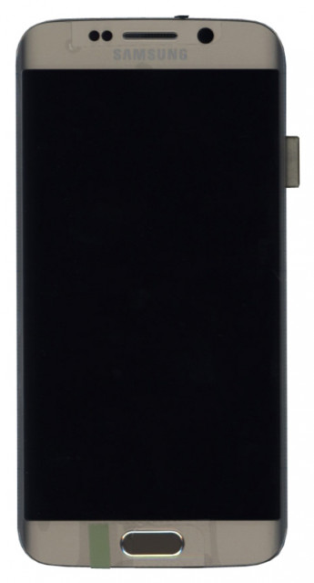 <!--Модуль (матрица + тачскрин) для Samsung Galaxy S6 Edge SM-G925F с рамкой (золото)-->
