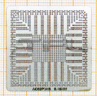 Трафарет AC82PM45, 0.45мм (прямой нагрев)