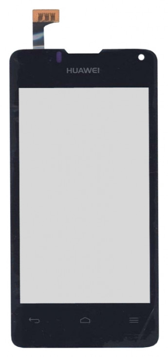 <!--Сенсорное стекло (тачскрин) для Huawei Ascend Y300 (черный)-->