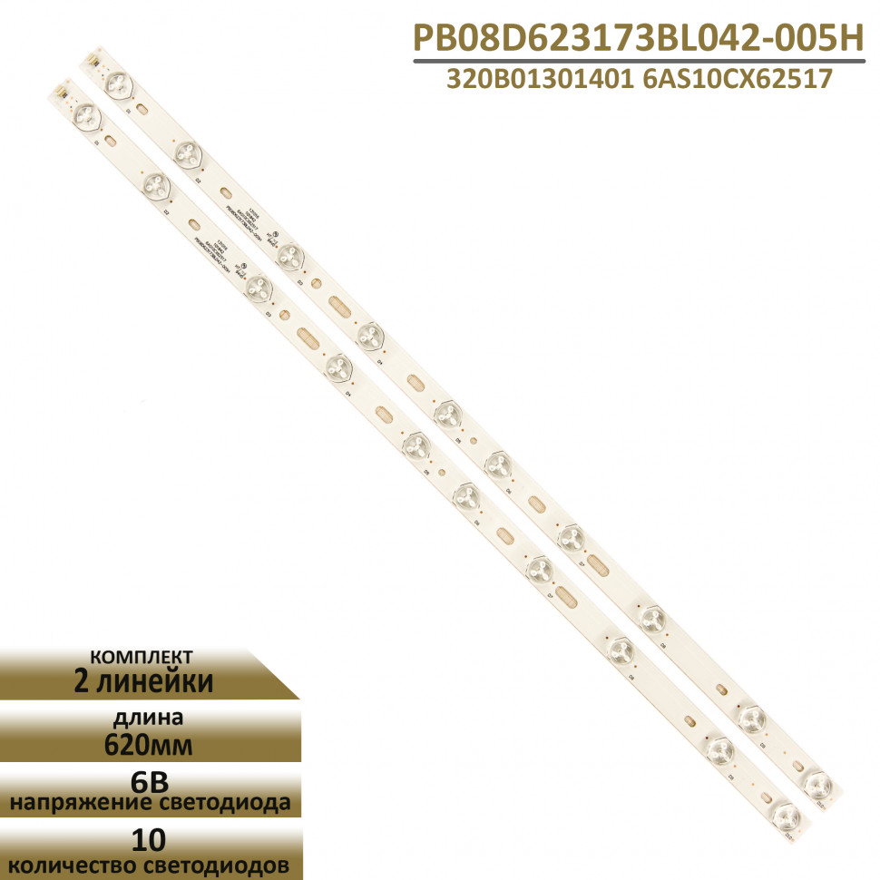 LED подсветка для Fusion FLTV-32K62 - купить по выгодной цене
