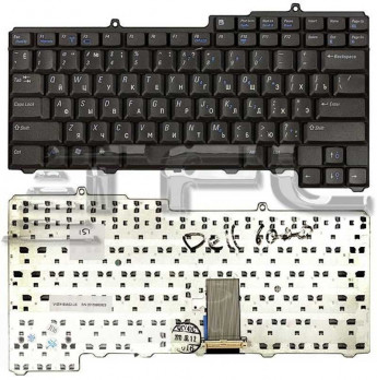 <!--Клавиатура для ноутбука Dell Inspiron 6000 9200 9300 D510 XPS M170 (черная)-->