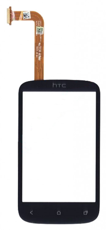 <!--Сенсорное стекло (тачскрин) для HTC Desire C A320e (черный)-->