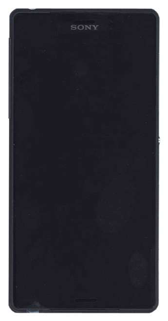 <!--Модуль (матрица + тачскрин) для Sony Xperia Z2 D6502 D6503 с рамкой (черный)-->