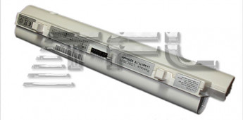 <!--Аккумуляторная батарея для Lenovo IdeaPad S9e, S10e, S10-1, S12 серий (белая)  5200mAh-->