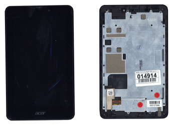 <!--Модуль (матрица + тачскрин) Acer Iconia Tab A1-713HD с рамкой (черный)-->
