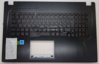 <!--Клавиатура для Asus GL753V с корпусом и подсветкой ENG (разбор) -->
