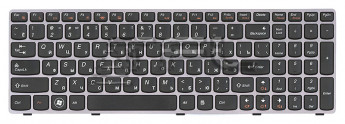 <!--Клавиатура для Lenovo V570, RU (серый)-->
