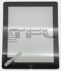 Тачскрин  9.7", iPad2 с кнопкой (Hi-Copy)